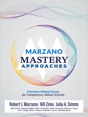 cover image of Marzano Mastery Approaches